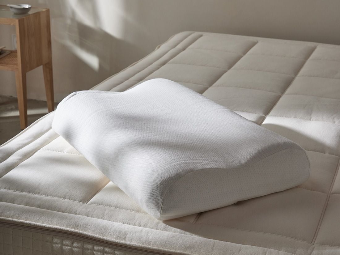 Kissen Naturlatex Wave 44x63x11/13 Weich