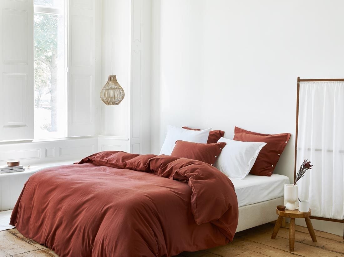 Flanell-Bettwäsche Red Velvet