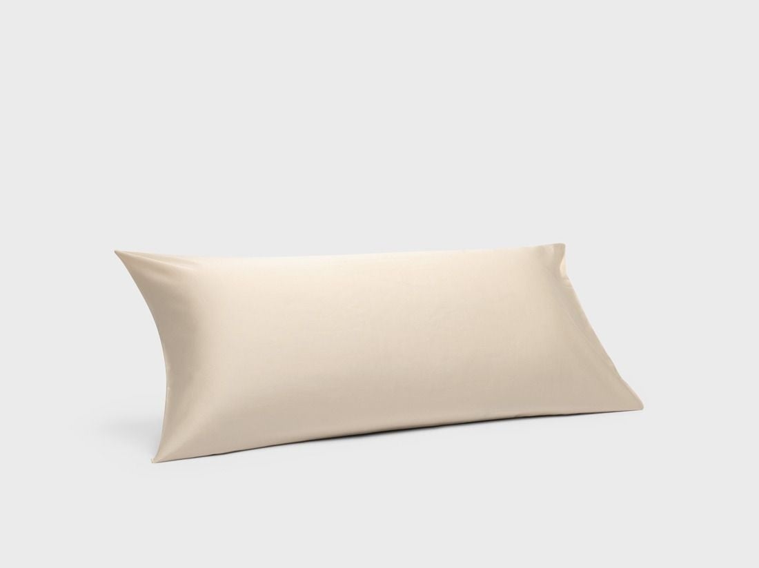 Kissenbezug Baumwollsatin Almond Milk