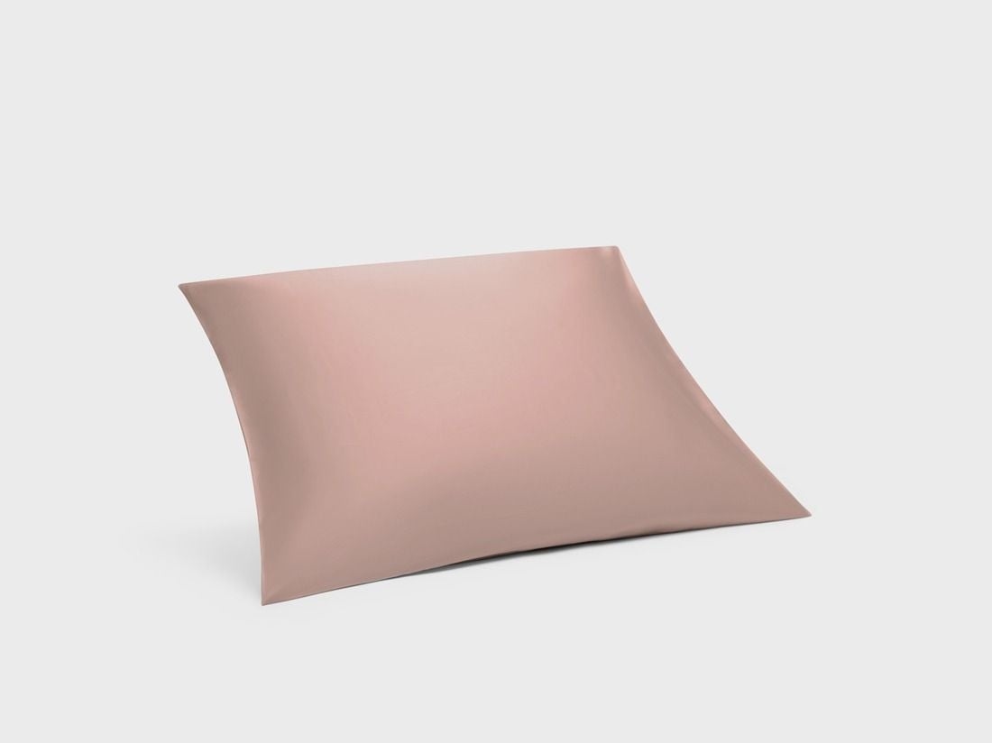 Kissenbezug Baumwollsatin Cosmea Pink