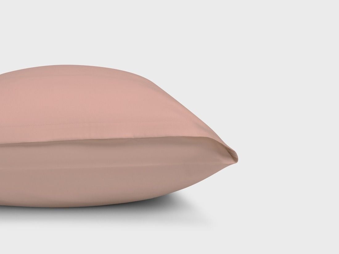 Seitenschläferkissenbezug Baumwollsatin Cosmea Pink 37x160