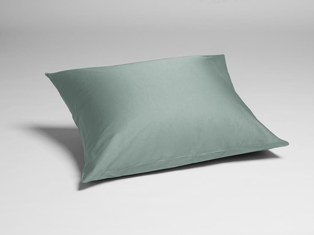 Kissenbezug Baumwollsatin Sea Green