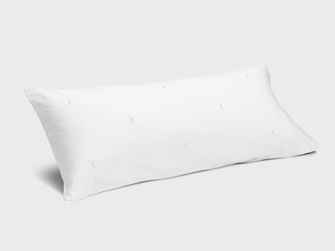 Kissenbezug Baumwollsatin White Moon 40x80