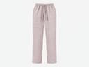 Damen-Pyjamahose aus Leinen Rose Chambray