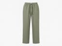 Damen-Pyjamahose aus Leinen Stone Green