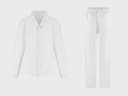 Pyjama-Set Herren TENCEL™ White/Blue Stripe