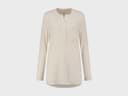 Pyjamaoberteil Damen Jersey Sunrise White