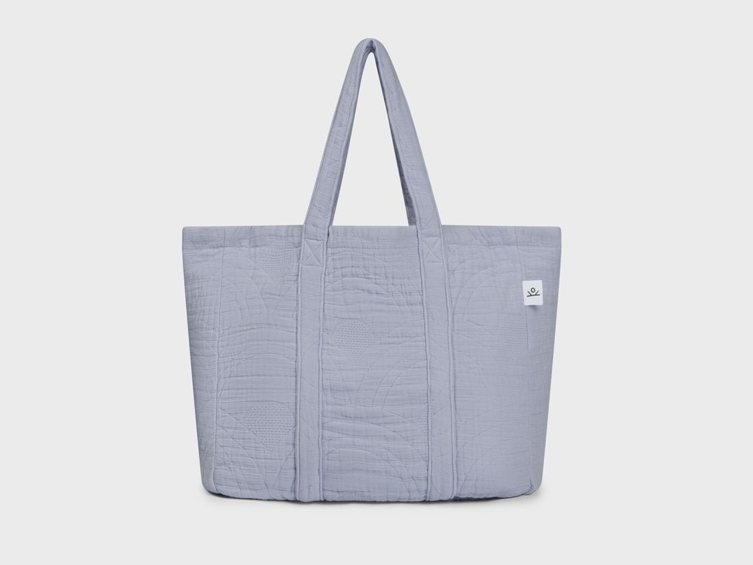 Shopper Musselin-Baumwolle Arch Lavender Blue