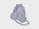 Schlafmaske Musselin-Baumwolle Arch Lavender Blue