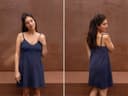 Slipdress Jersey Midnight Blue