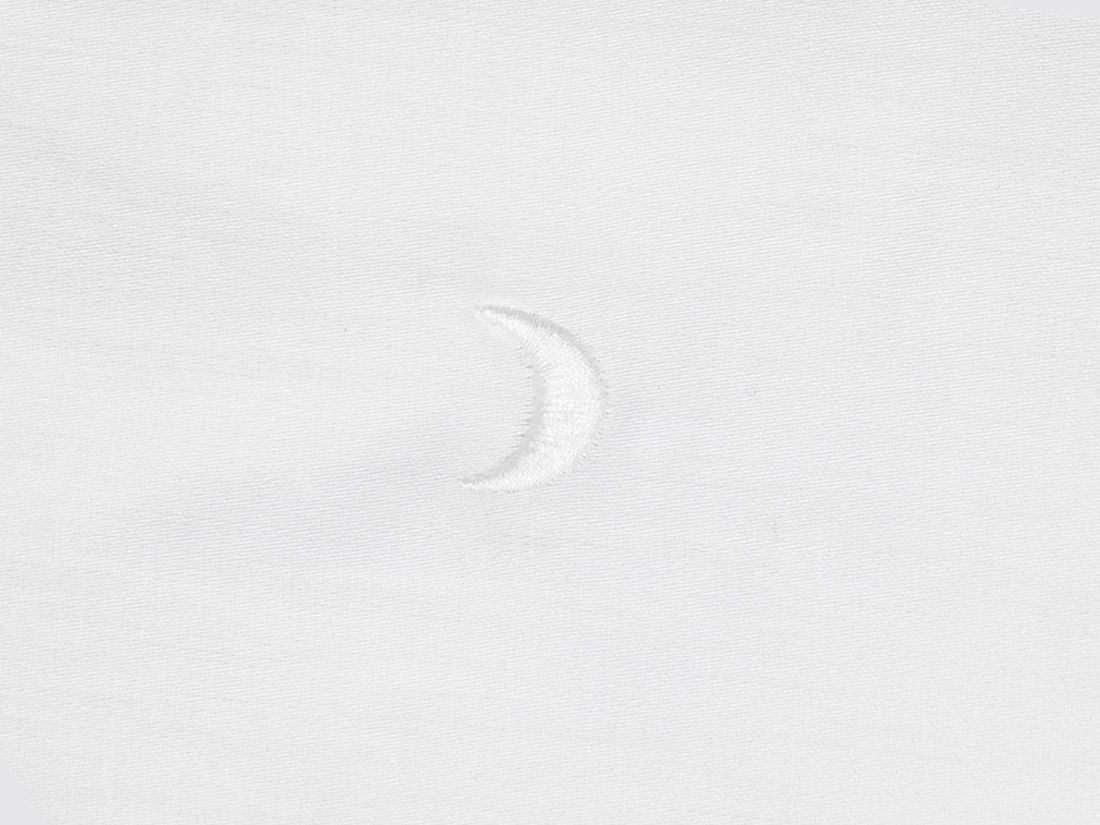 Kinderlaken Baumwollsatin White Moon