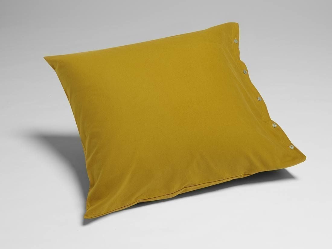 Kissenbezug Flanell Indian Yellow 80x80