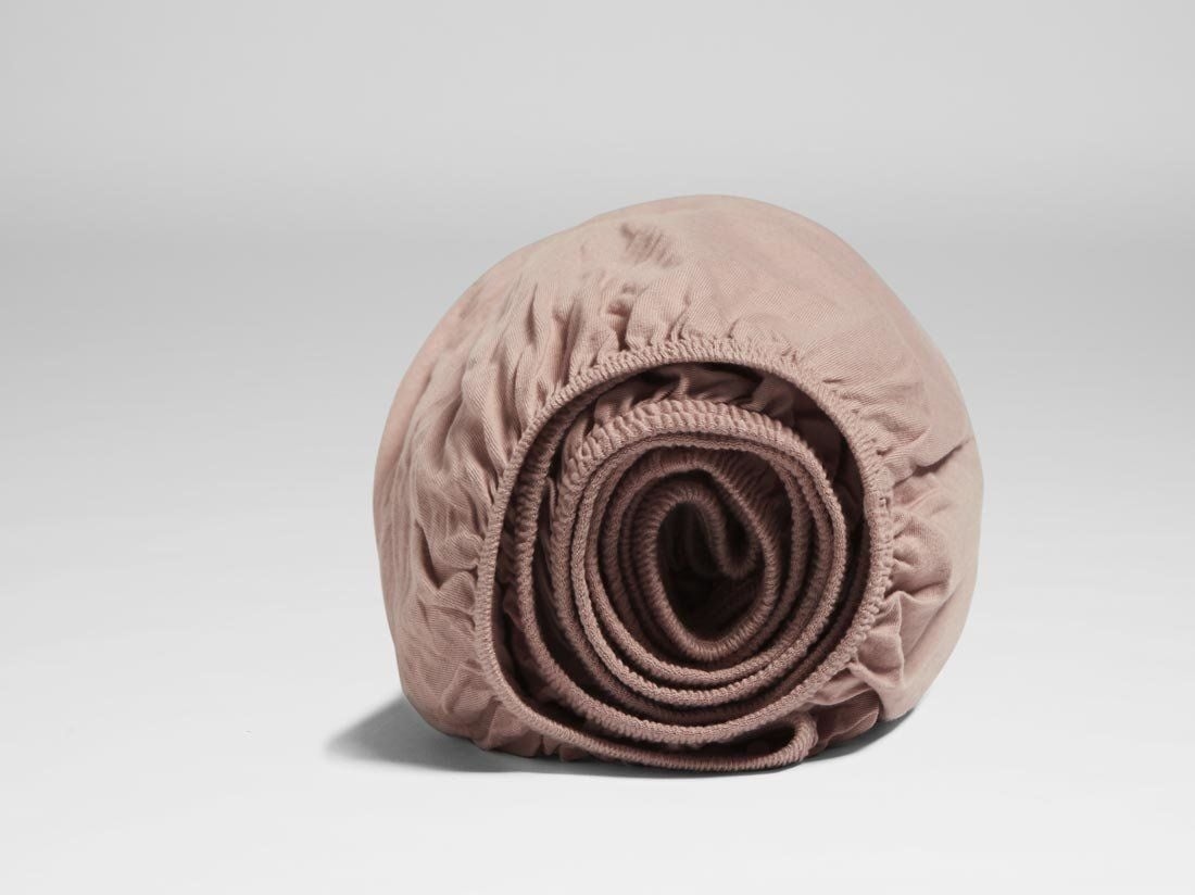 Spannbettlaken Baumwolljersey Vintage Rose