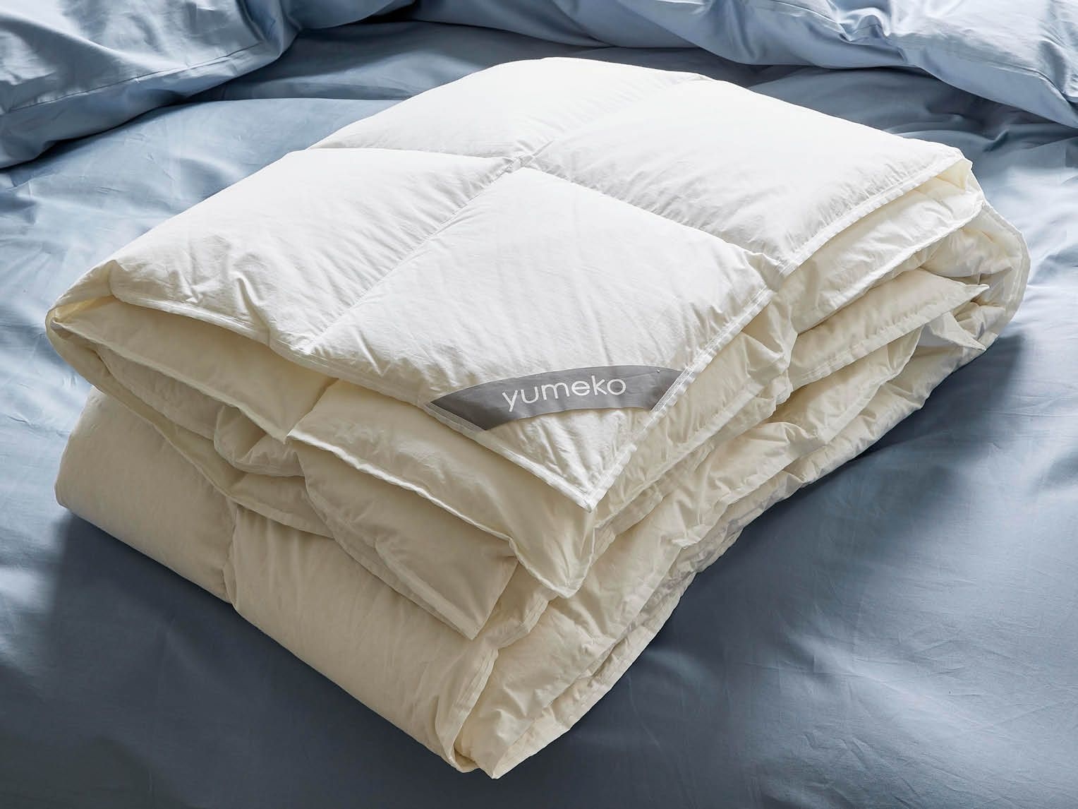 4-Jahreszeiten-Bettdecke Gänsedaunen 240x220