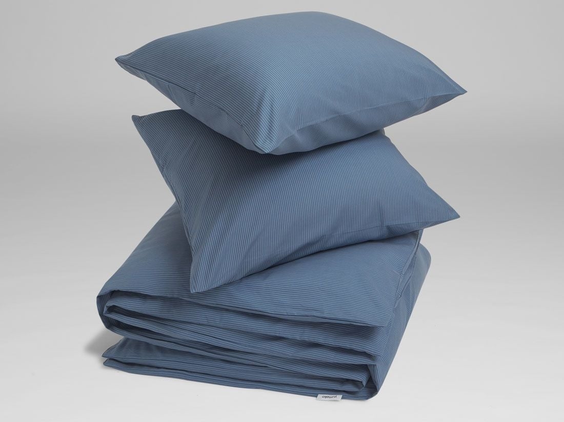 TENCEL™-Bettwäsche Blue Stripe