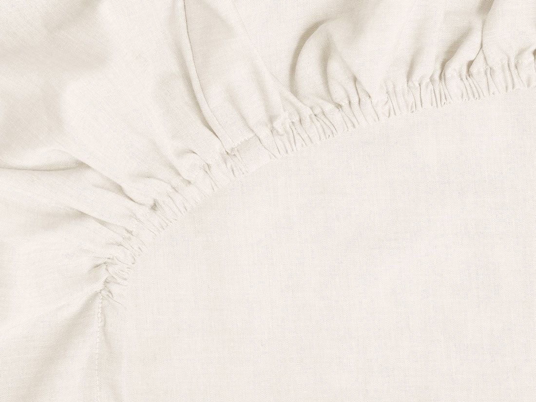 Spannbettlaken TENCEL™ Latte Chambray