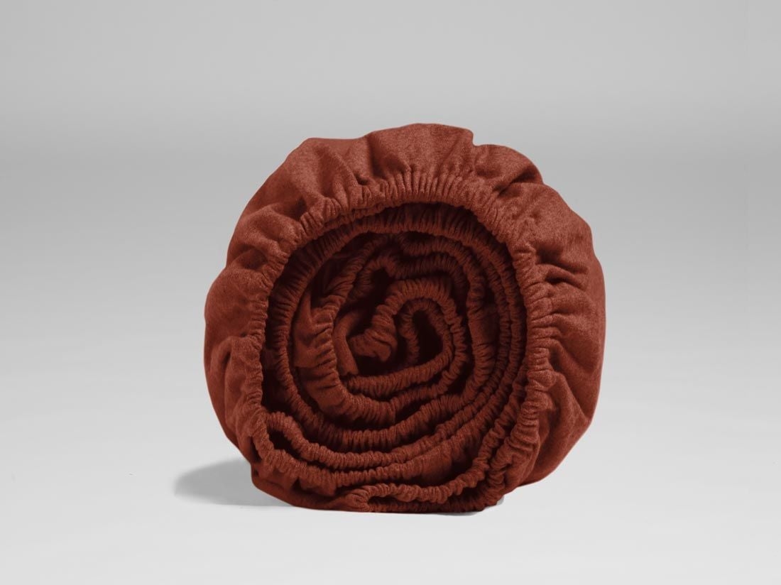 Spannbettlaken Flanell Red Velvet