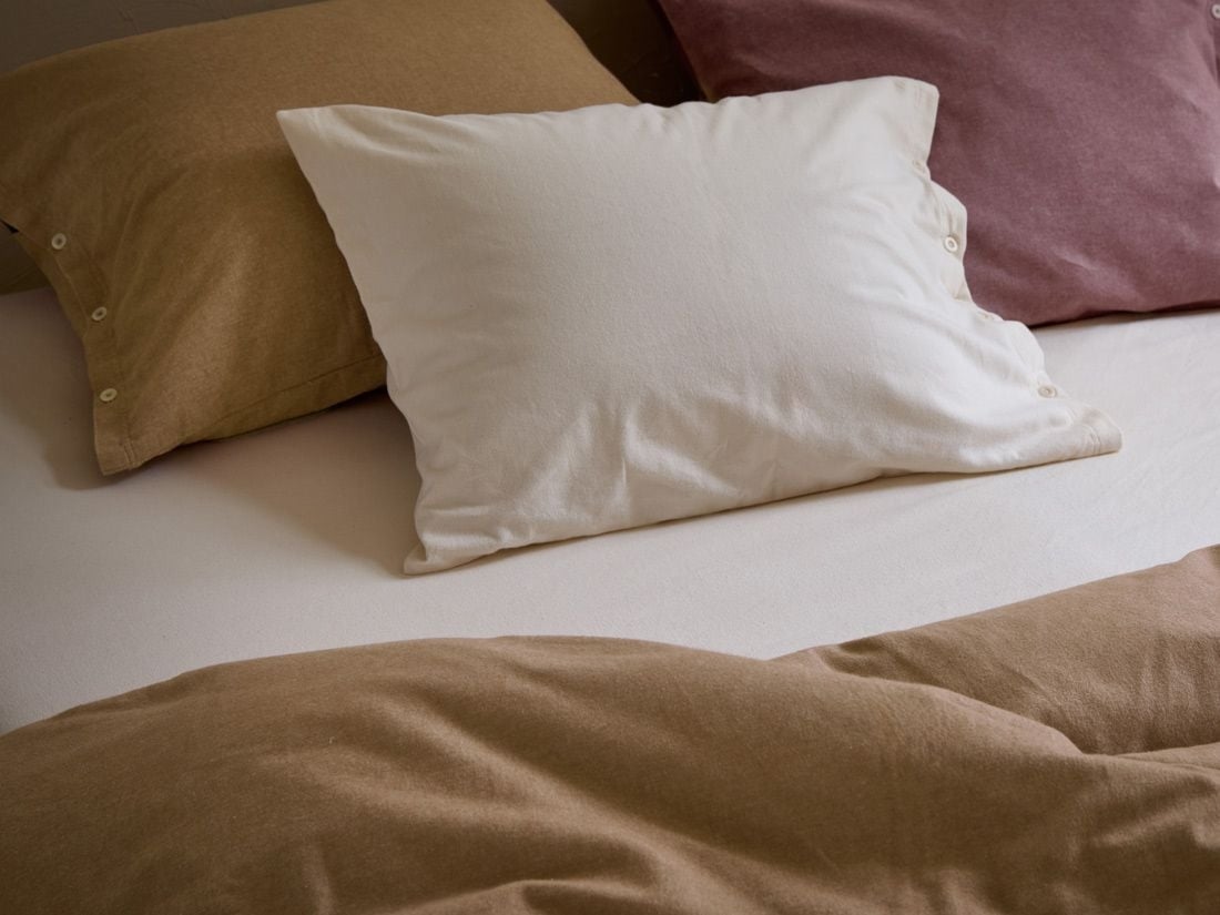 Kissenbezug Flanell Honey Chambray