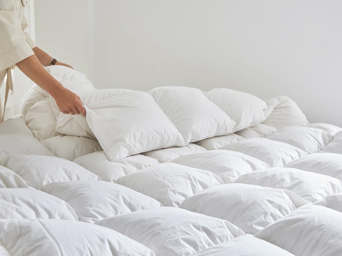 Daunendecke Übergang 240x220