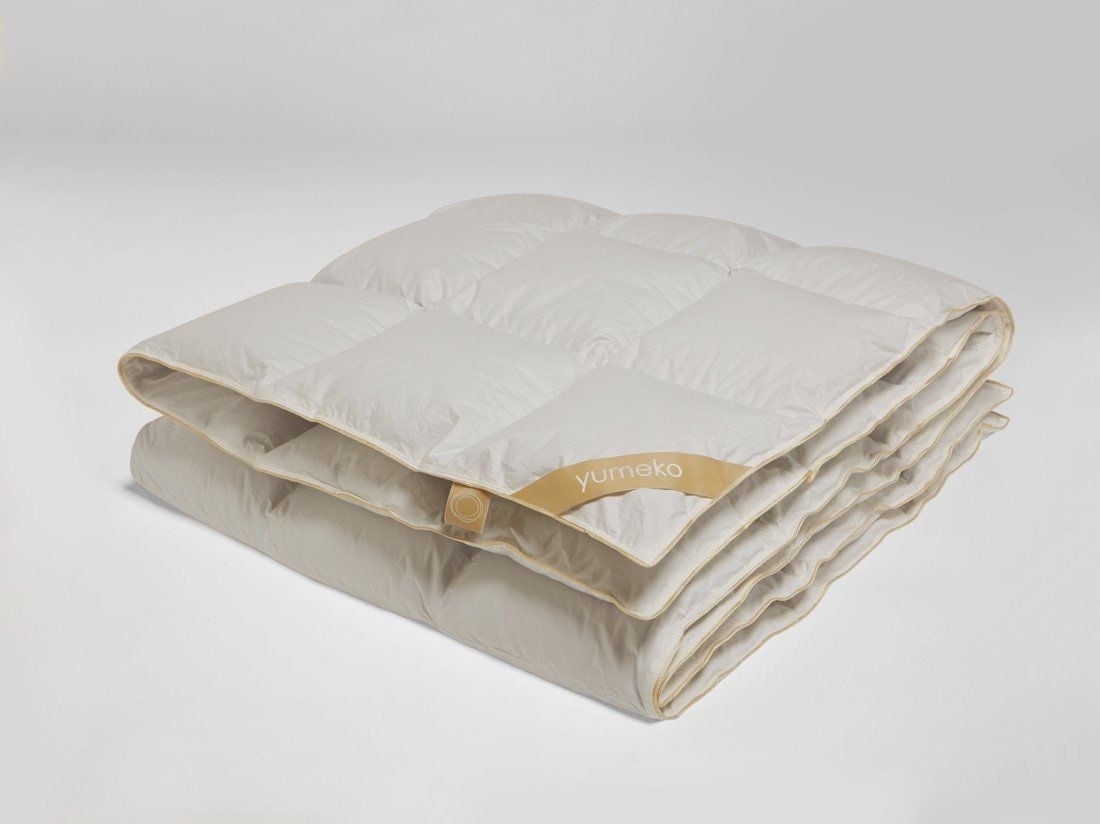 Eiderdaunendecke Übergang