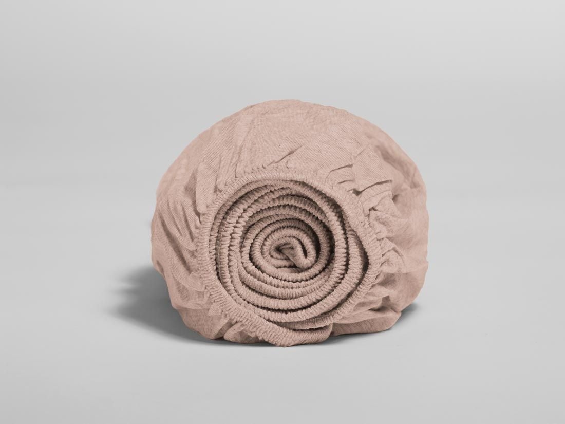 Kinderspannbettlaken Baumwolljersey Vintage Rose