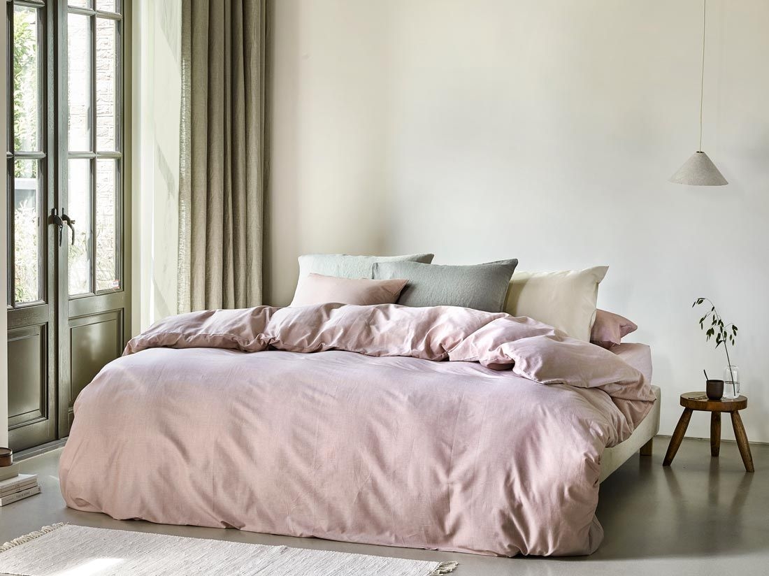 TENCEL™-Bettwäsche Rose Chambray