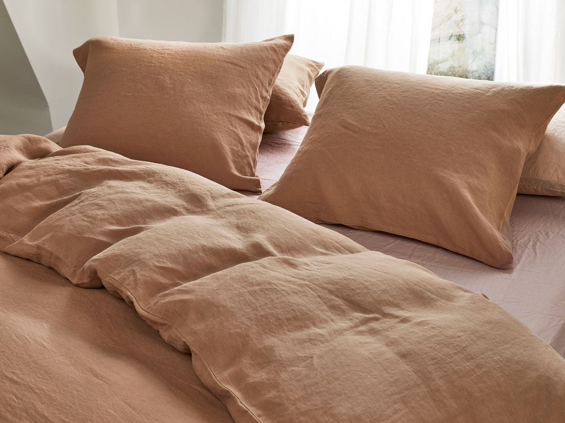 Kissenbezug Gewaschenes Leinen Hazel