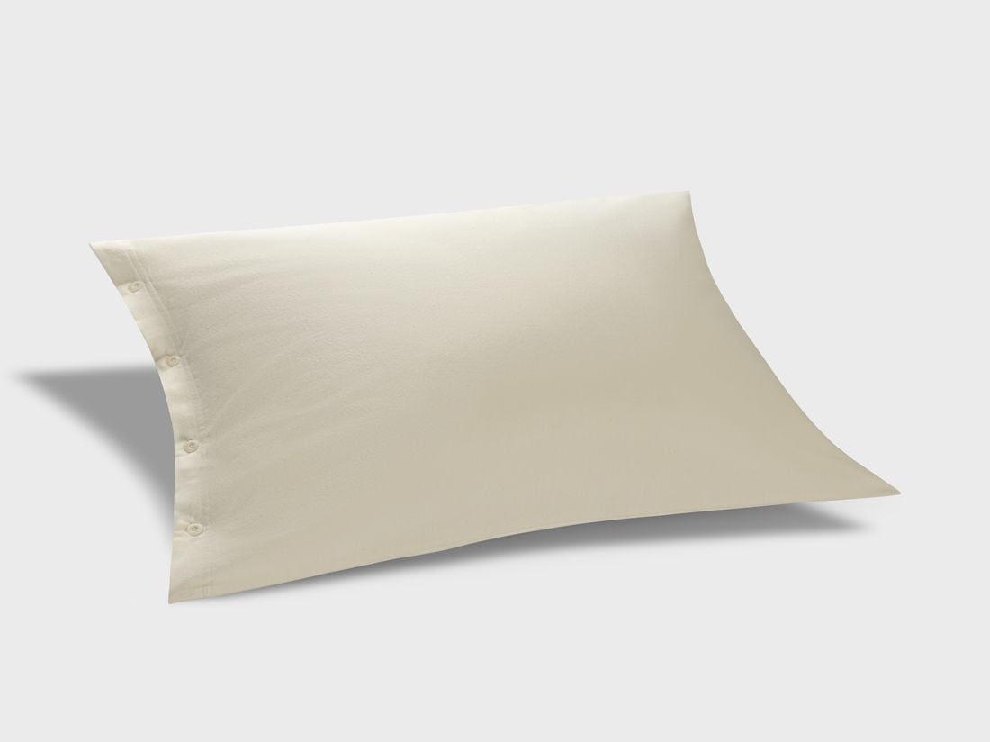 Kissenbezug Flanell Naturell