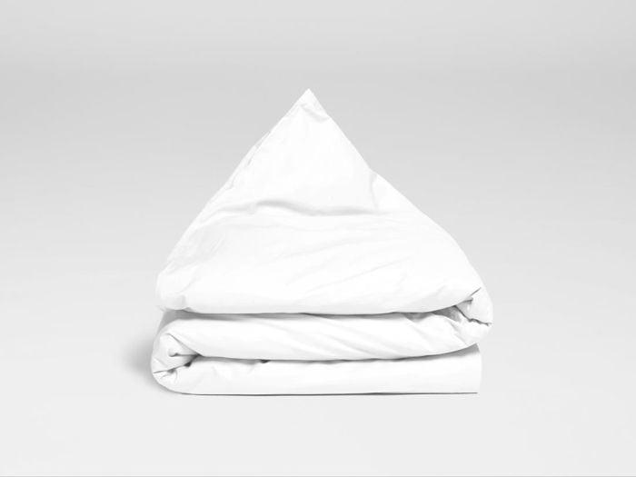 Kinderbettwäsche Baumwollsatin Pure White