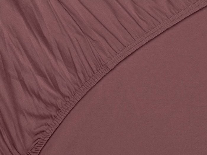 Spannbettlaken Baumwolljersey Evening Rose