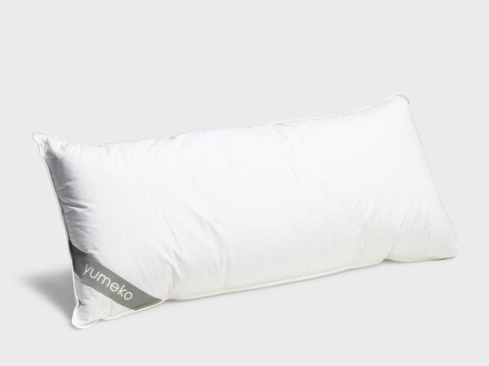 Kissen Recycled Daunen 40x80 Weich