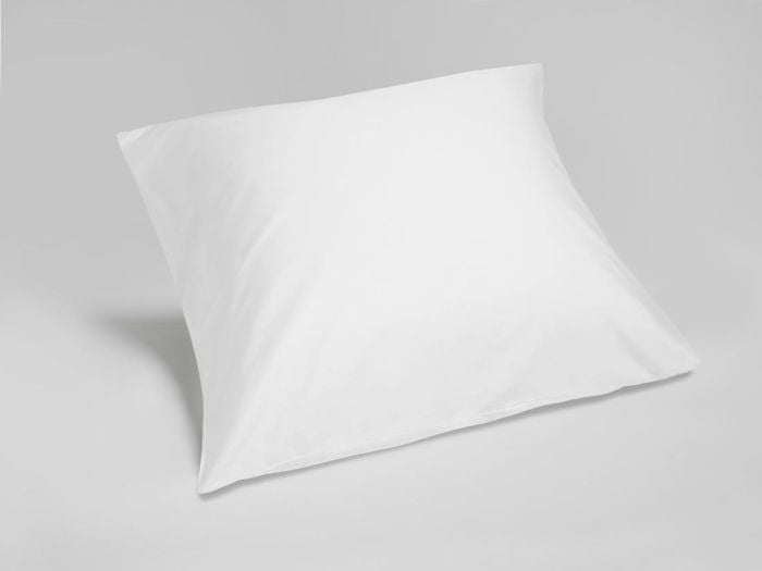 Kissenbezug Baumwollsatin Pure White