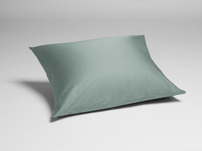 Kissenbezug Baumwollsatin Sea Green